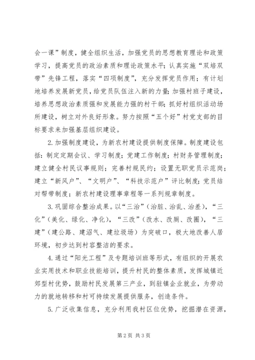 村XX年工作计划 (2).docx