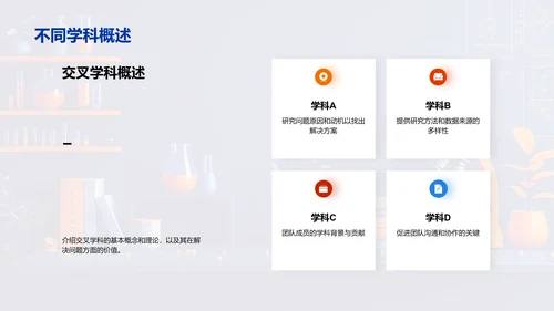 交叉学科研究答辩PPT模板