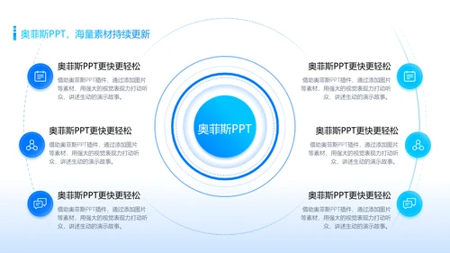 蓝色简约校园社团活动介绍