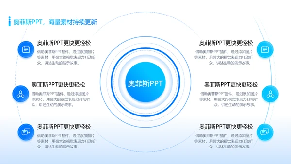 蓝色简约校园社团活动介绍