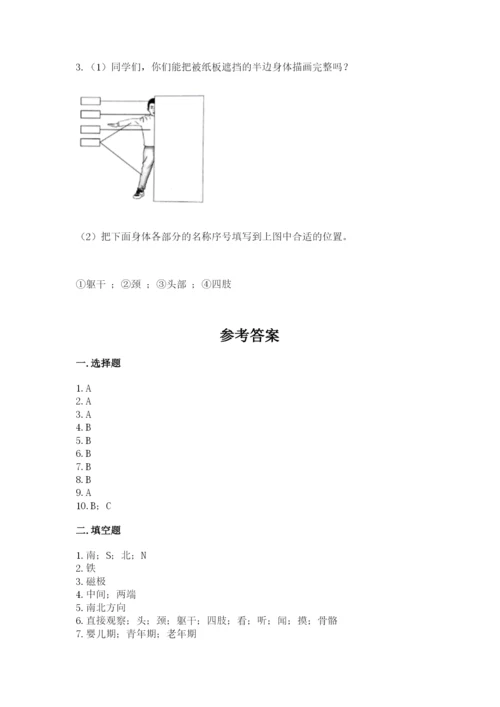 教科版二年级下册科学期末测试卷精品（完整版）.docx