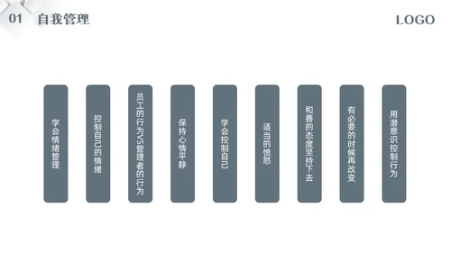 深色简约五维管理PPT模板宣传PPT动态PPT领导力