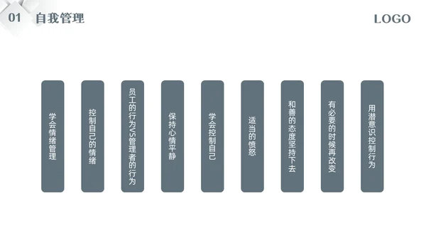 深色简约五维管理PPT模板宣传PPT动态PPT领导力