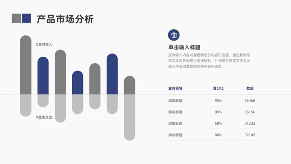 蓝色简约地球商业计划书ppt模板