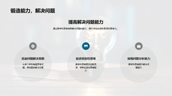 深化跨学科思维