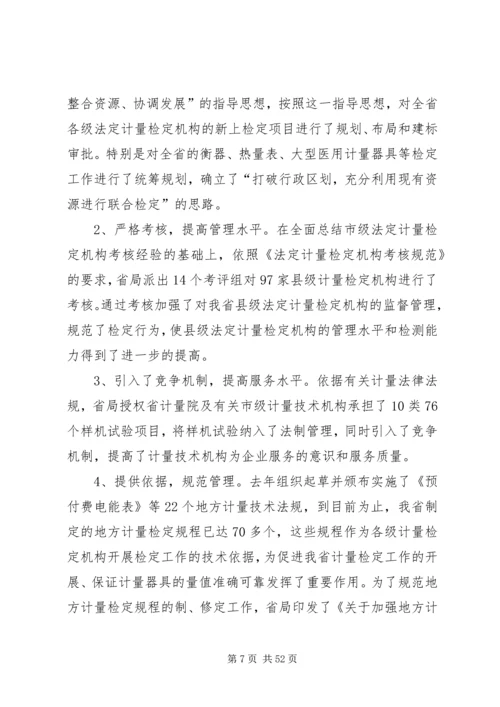 在质监系统计量工作会议上的报告.docx