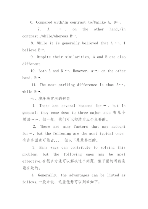 高中英语作文万能金句.docx