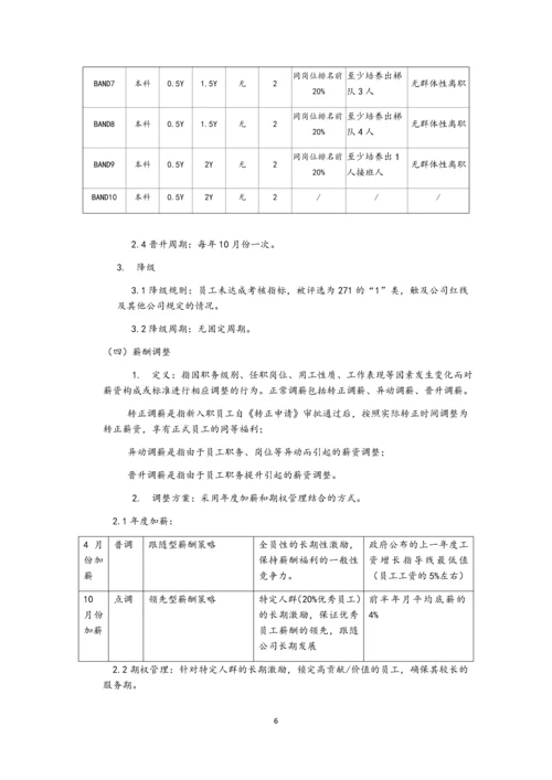 00-【通用】岗位序列、职等职级和薪酬管理规定.docx