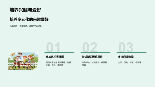 学习压力解析报告PPT模板