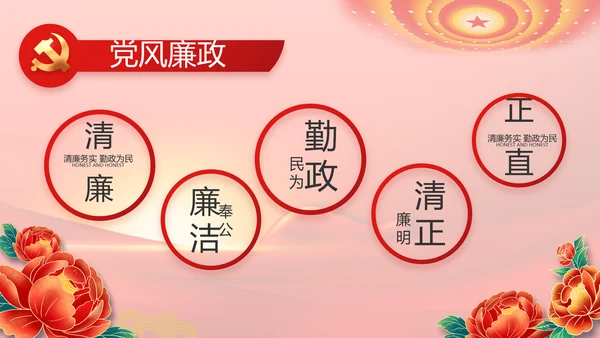 党建党支部年终工作总结汇报PPT党课