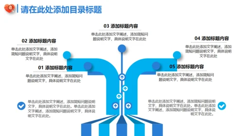 蓝色卡通医疗医学工作汇报通用PPT模板