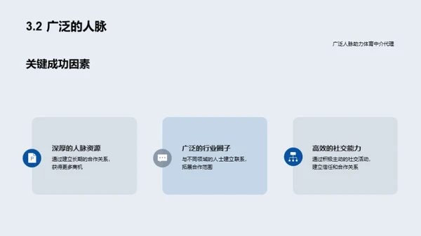 体育中介：赢在起跑线