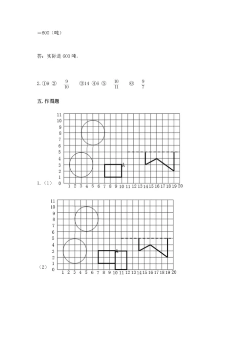 人教版六年级上册数学期末检测卷（夺分金卷）.docx