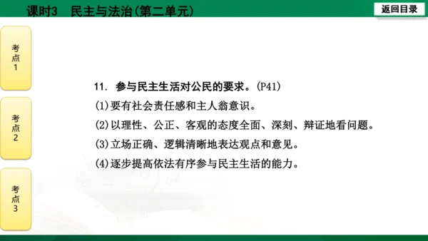 【期末复习】河南省2019-2020学年道德与法治九年级上册第三课时《民主与法治》（74张幻灯片）