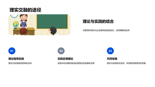 实践中的管理学PPT模板