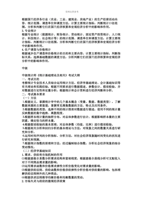 统计师报考资格和前景.docx