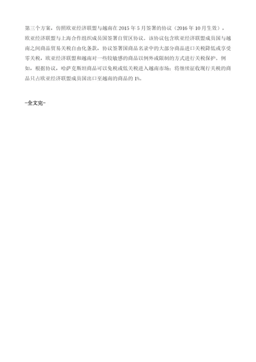 上海合作组织与欧亚经济联盟的比较分析.docx