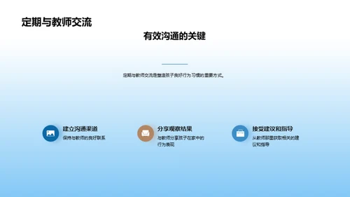 三年级学生习惯培养