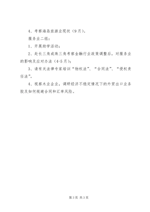 政协经科委年度工作计划范文.docx