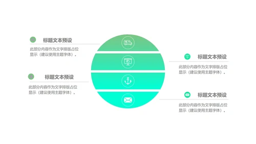 黑色简约风创意总结汇报PPT模板