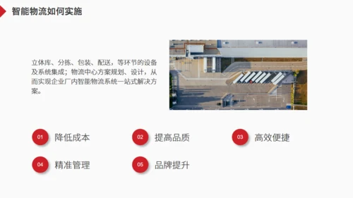 物流一站式解决方案货车通用PPT模板