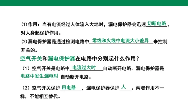【大单元教学】19.1精品课件：家庭电路