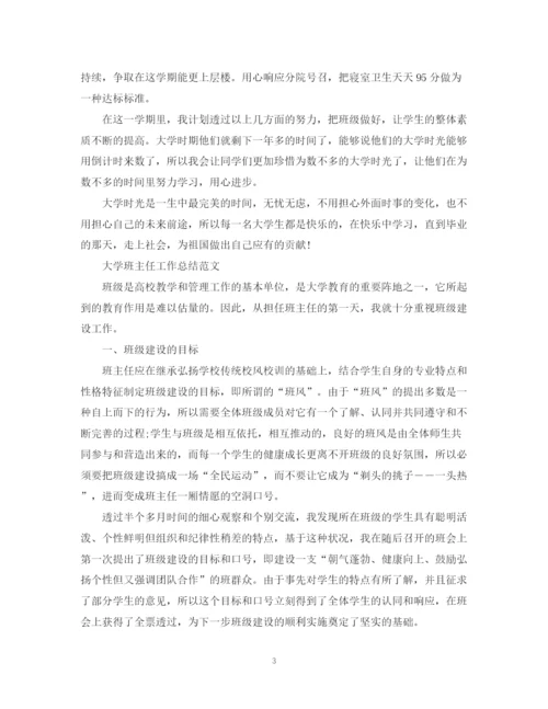 精编之大学班主任个人总结范文.docx