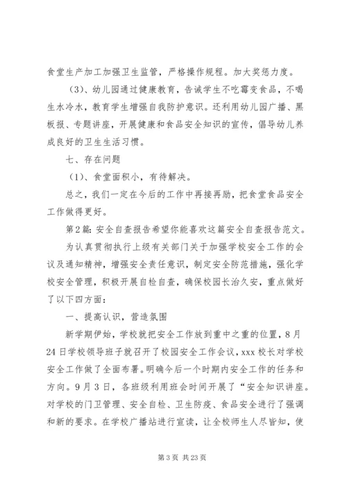 安全自查报告（共8篇） (7).docx