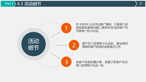 微信朋友圈公众号营销策划方案通用PPT模板