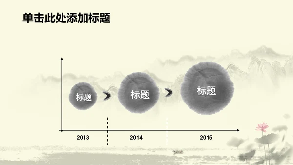 水墨中国风中医足疗ppt动态模板