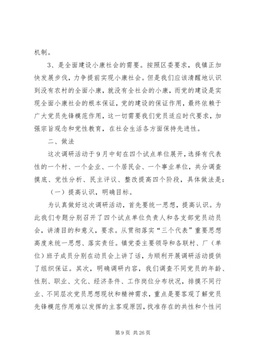 第一篇：当前农村党员队伍现状分析精编.docx