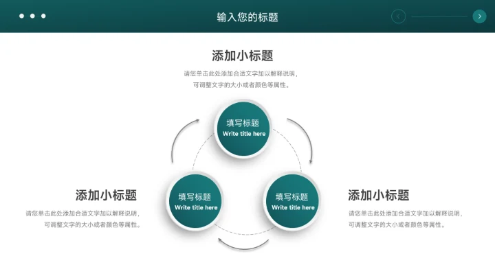 绿色简约主义公司部门培训PPT模板