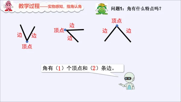 人教版二年级数学上册《角的初步认识》课件