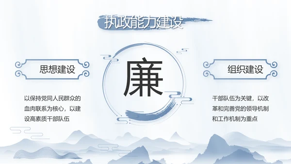 纪检监察党风廉政工作计划动态PPT