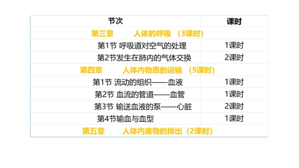 第四单元 生物圈中的人 七年级生物下册同步精品课件（人教版）(共31张PPT)