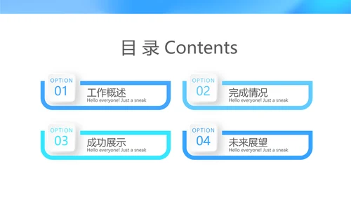 蓝色医院医生个人工作总结动态PPT