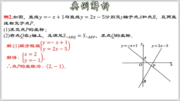 19.2.9 一次函数与二元一次方程组（第三课时）  课件（共29张PPT）