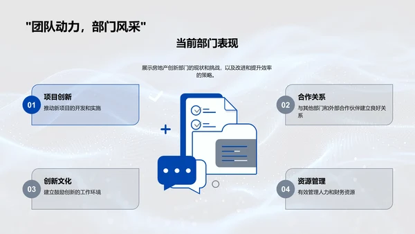 房产创新发展战略PPT模板