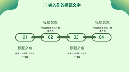 绿色环境保护主题教育PPT模板