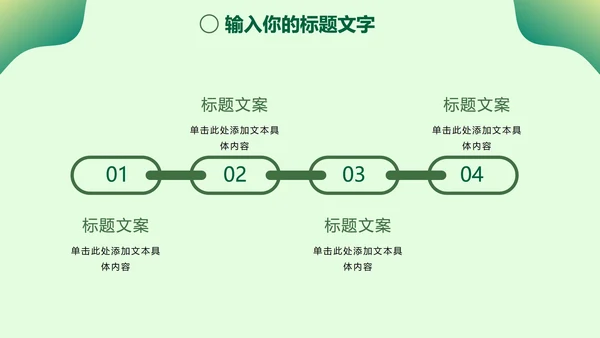 绿色环境保护主题教育PPT模板
