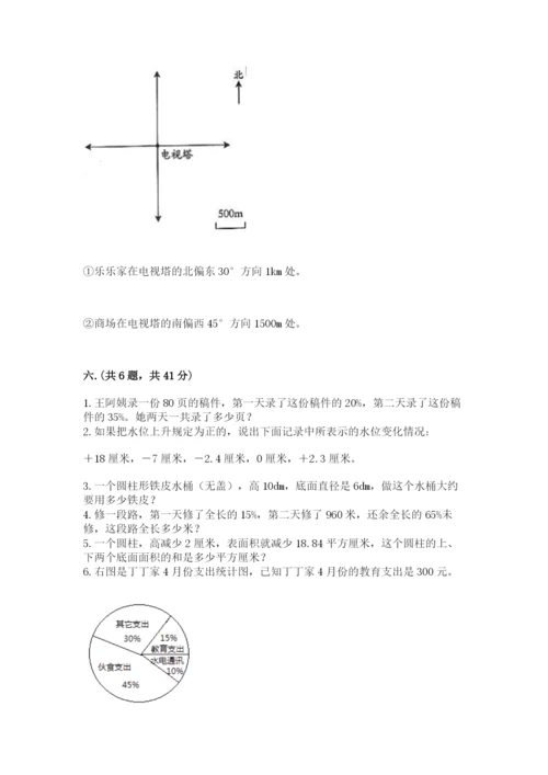 苏教版六年级数学小升初试卷（典型题）.docx