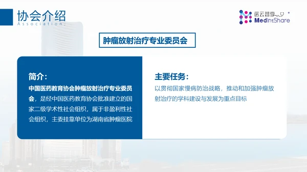 专业国际医疗机构PPT模板