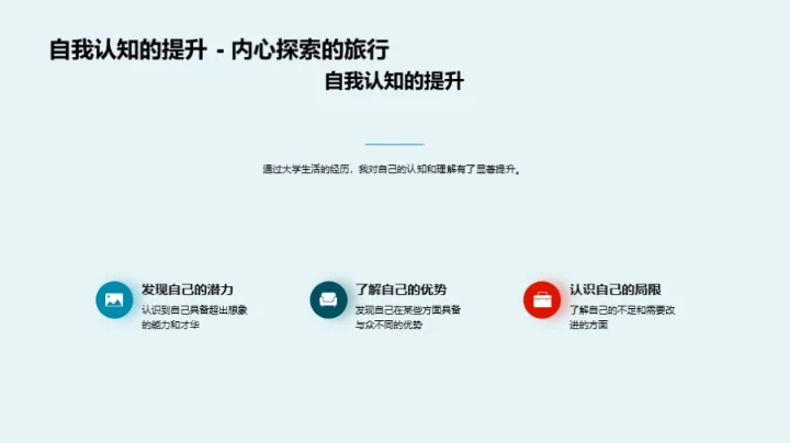 大学生活的启示