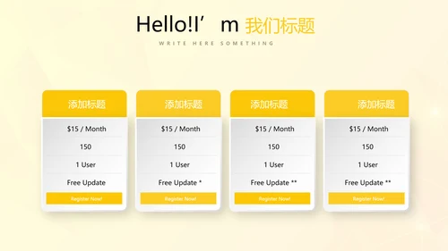橙色公司产品介绍宣传通用PPT动态模板