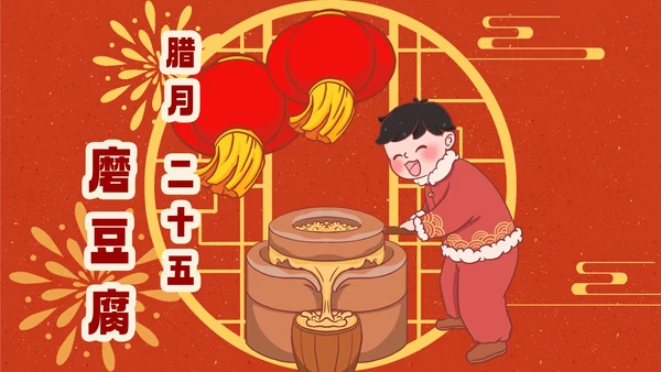 春节新年传统年俗合集PPT模板