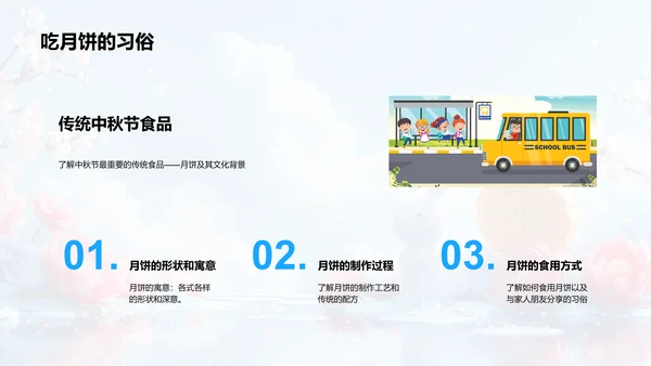 中秋节的文化探究PPT模板