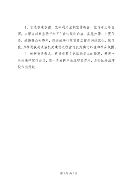 文广局普法教育工作计划.docx