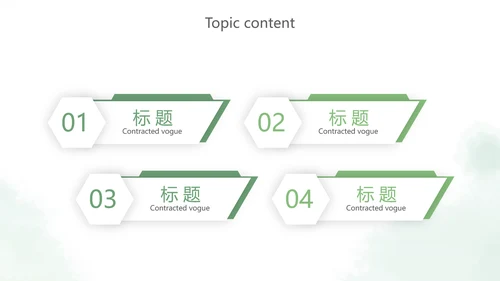 绿色小清新述职报告PPT动态模板