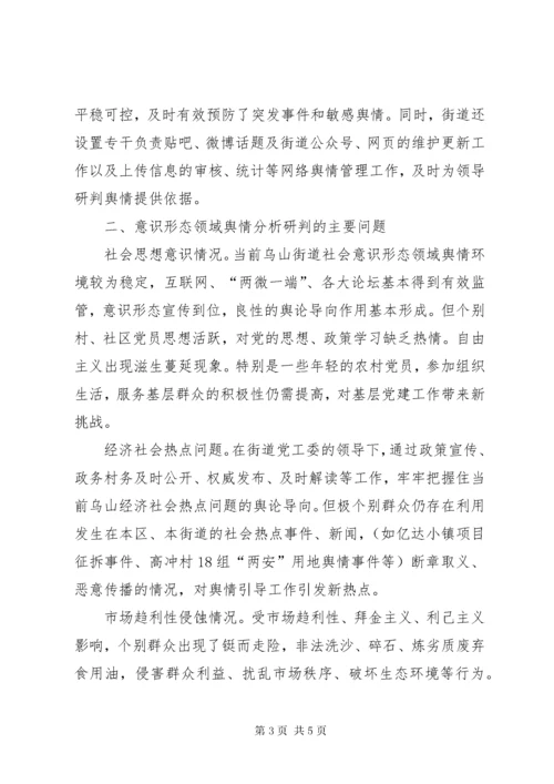 意识形态领域舆情分析研判报告.docx