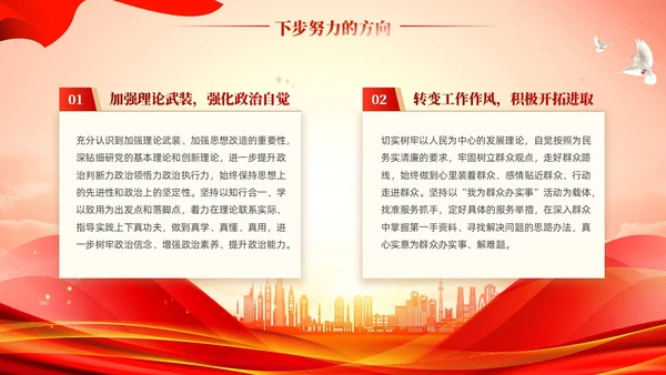 四个对照党性分析教育专题微党课课件PPT 党建
